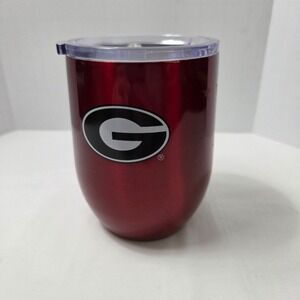 UGA Boelter 16oz Curved Tumbler Insulated Stainless Steel Drinkware